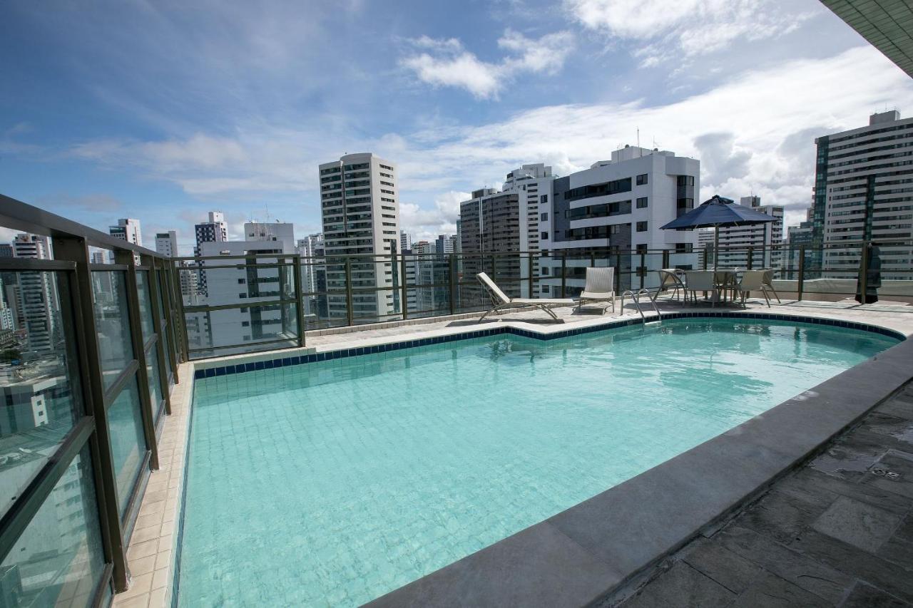Apartamento Flat E Sala, 400 Metros Da De Boa Viagem, Com Piscina, Wi-fi 220mbps Recife